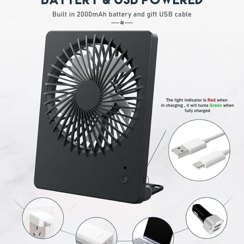 Spy Nanny Camera 4k AND 1080p Resolution in Desk Fan - Picture 5 of 8